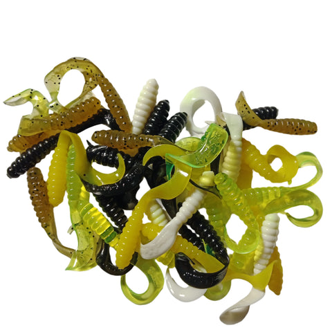 Mister Twister 1" Lil' Bit grubs